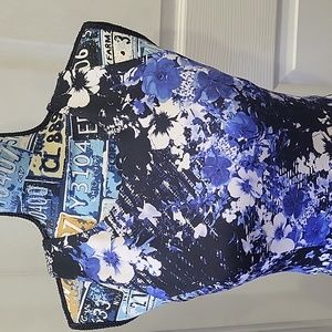GUESS flowered dress
